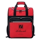 aerial view a red surfside 30 can cooler backpack, image 1 of 5