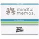 aerial view a white mindful memos - ice breakers, image 1 of 2
