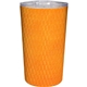 aerial view a orange full color wave mug, image 1 of 2