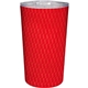 aerial view a red full color wave mug, image 1 of 2