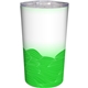 aerial view a green full color turbulent wave mug, image 1 of 2