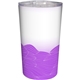 aerial view a purple full color turbulent wave mug, image 1 of 2