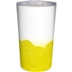 aerial view a yellow full color turbulent wave mug, image 1 of 2