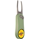 aerial view a light green pitchfix hybrid 2.0 divot tool, image 1 of 2