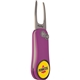 aerial view a purple pitchfix hybrid 2.0 divot tool, image 1 of 2