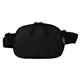 a black crossbody honeycomb sling fanny waist pack