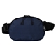 a navy blue crossbody honeycomb sling fanny waist pack