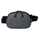 a gray crossbody honeycomb sling fanny waist pack