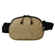 a khaki crossbody honeycomb sling fanny waist pack