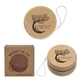 a natural wooden yo - yo