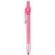 a fluorescent pink zebra z - grip retractable fluorescent highlighter