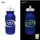 aerial view a group of 20 oz cycle bottle with flip top cap, image 6 of 6