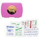 aerial view a pink medi - fey(tm) outdoor aid kit, image 1 of 4