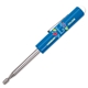 aerial view a bright blue magnetic pickup tool - telescoping 3/4 lb. magnet / button top, image 1 of 2