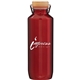 aerial view a red 25 oz h2go grove - red, image 1 of 4