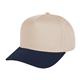 aerial view a natural with navy two - tone strike zone cap, image 1 of 2