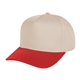 aerial view a natural red two - tone strike zone cap, image 1 of 2