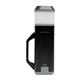 aerial view a black with gray 24- piece tool set with rechargeable led light, image 1 of 7