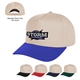 a group of two - tone strike zone cap