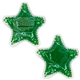 aerial view a green star gelbead hot / cold pack, image 1 of 2