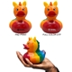 a rainbow rainbow unicorn duck