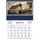 aerial view a navy/rural paradise picture farm calendar, image 1 of 2