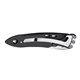 a black and stainless leatherman(r) skeletool(r) kb