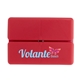 a red magnetic dual - open pill box