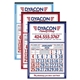 a group of apron calendar