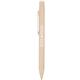 aerial view a beige wellable(tm) recycled brass gel pen, image 1 of 3