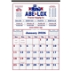 aerial view a group of commercial 12- sheet calendar, image 8 of 9