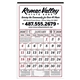 aerial view a group of 7- sheet almanac, image 1 of 4