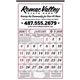 aerial view a group of 7- sheet almanac, image 3 of 4