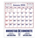 aerial view a group of home / office appointment calendar, image 1 of 4