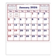 aerial view a group of home / office appointment calendar, image 2 of 4