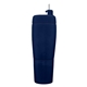 aerial view a blue pour caddy stainless steel flask set, image 1 of 2