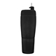 aerial view a black pour caddy stainless steel flask set, image 1 of 2