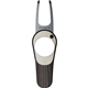 aerial view a black ash pitchfix woodie divot tool, image 1 of 2