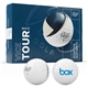 aerial view a white vice tour golf balls, image 1 of 3