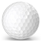 aerial view a white vice pro golf balls, image 1 of 2