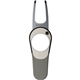 aerial view a gunmetal pitchfix xl divot tool, image 1 of 2
