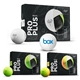 a group of vice pro plus golf balls
