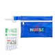 aerial view a frost blue medi - fey(tm) on - the - go first aid kit, image 1 of 2