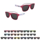 a group of full color colorblock malibu sunglasses