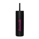 aerial view a black powder miir(r) sipper straw bottle - 16 oz, image 1 of 5