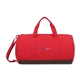 aerial view a crimson ivy aware(tm) recycled cotton barrel duffel, image 1 of 5