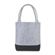 aerial view a light grey/black out of the woods(r)feltcolorblock tall tote, image 1 of 6