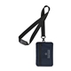 aerial view a navy rally recycled id pouch lanyard, image 1 of 4