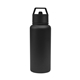 aerial view a black 32 oz jasper recycled stainless steel bottle, image 1 of 4