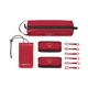 a group of osprey luggage customization kit